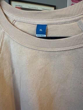 Old Navy Men's Crewneck Sweater in Tan